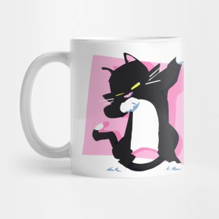 Funny Dabbing Dancing Cat Pet Mug